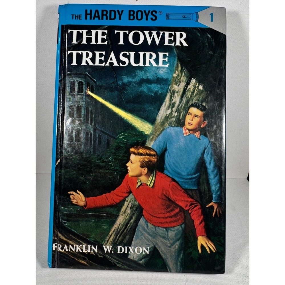Hardy Boys The Tower Treasure Book 1 Franklin W Dixon Hardcover Grosset & Dunlap